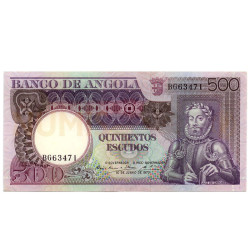 500 Escudos - Angola 1973 NOVA