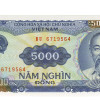 5000 Dong - vietnam do Norte 1991