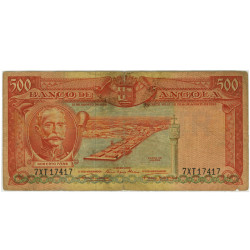 500 Escudos - Angola 1956 MBC-