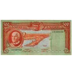 500 Escudos - Angola 1962 BELA