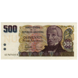500 Pesos - Argentina 1984