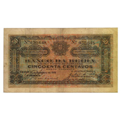 50 Centavos - Moçambique 1919 MBC