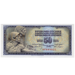 50 Dinara - Jugoslavia 1968
