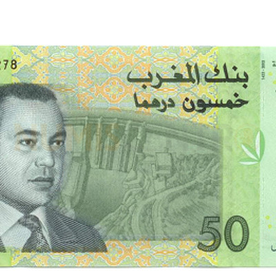 50 Dirham - Marrocos 2002 Nova