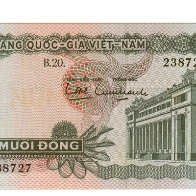 50 Dong - vietnam Sul 1969