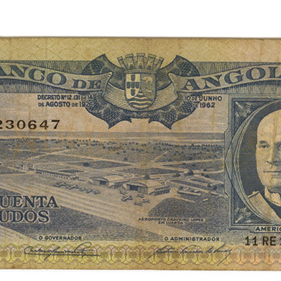 50 Escudos - Angola 1962 MBC+