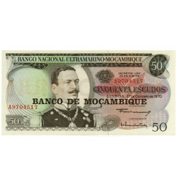 50 Escudos - Moçambique 1970 NOVA