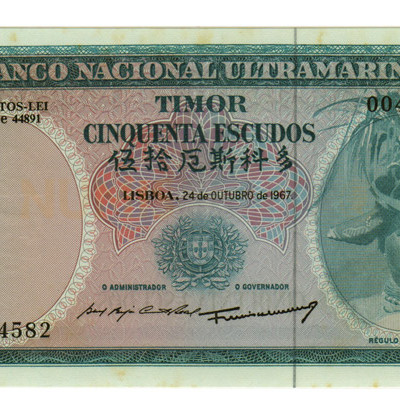 50 Escudos - Timor 1967