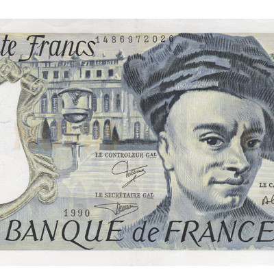 50 Francs -França 1990 Nova