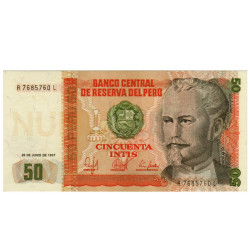 50 Intis - Peru 1987