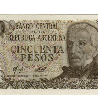 50 Pesos - Argentina 1976