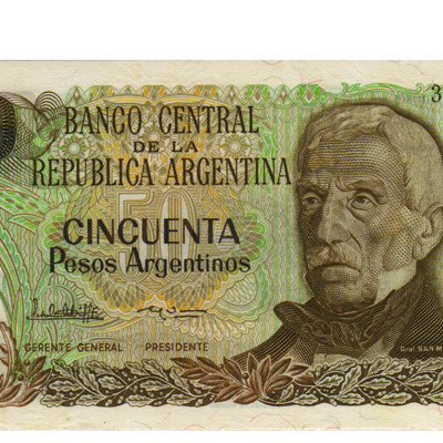 50 Pesos - Argentina 1985