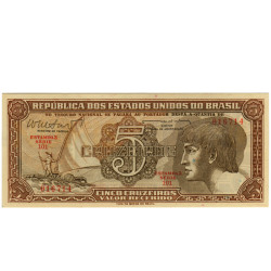 5 Cruzeiros - Brasil 1961