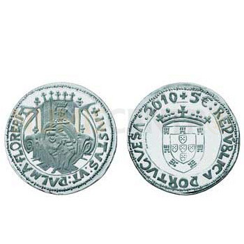 Moeda 5€ Comemorativa Justo de D João II 2010 Cuproniquel