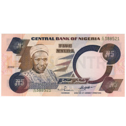 5 Naira - Nigeria 2002