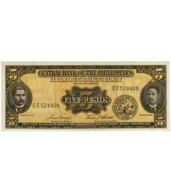 5 Pesos - Philipinas ND