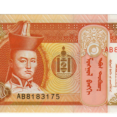 5 Tugrik - Mongolia 1993
