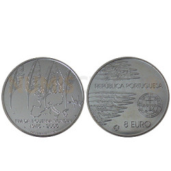 Moeda 8€ Fim da II Guerra Mundial 2005 Prata