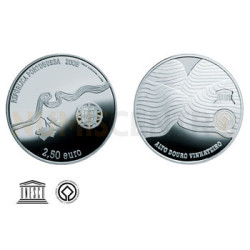 Moeda 2,5€ Alto Douro vinhateiro Portugal 2008 Cuproníquel