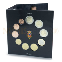 BNC - Espanha 2018 Carteira c/10 moedas 2 Comemorativas)