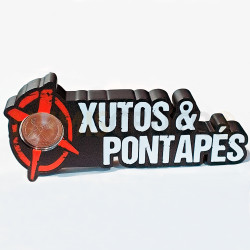 Expositor com Moeda de 5€ Xutos e Pontapés mod2