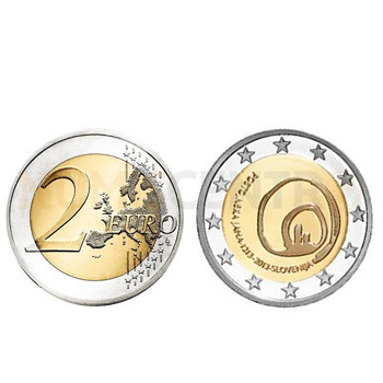 2 Euros Grutas Postojnska Eslovénia 2013