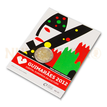 2 Euros Guimarães Capital Europeia da Cultura Portugal 2012 BNC