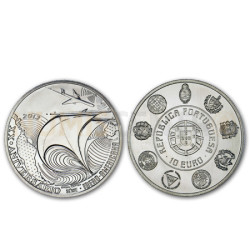 Moeda 10 Euros XX Aniversário Série Ibero Americana Portugal 2012