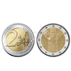 Moeda 2 Euro 100º Aniversario dos Países Bálticos Estónia 2018