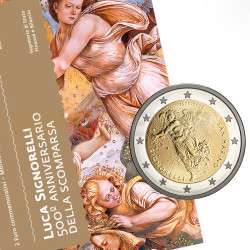 Moeda 2 Euro 500 Anos da Morte de Luca Signorelli San Marino 2023