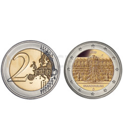 Moeda 2 Euro Brandenburg Alemanha 2020 A