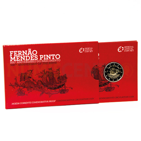 2 Euros Fernao Mendes Pinto Proof 2011