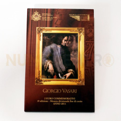 Moeda 2 Euro Giorgio Vasari San Marino 2011