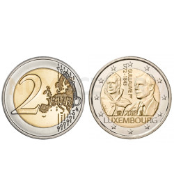 Moeda 2 Euro Guilherme I do Luxemburgo 2018