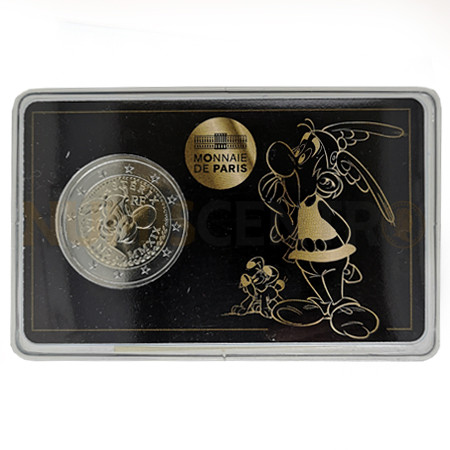 Moeda 2 Euro Asterix/Idifix França 2019 (Coincard)