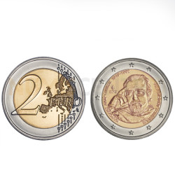 Moeda 2 Euros Manolis Andronicos Grécia 2019