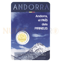 Moeda 2 Euros País dos Pirineus Andorra 2017