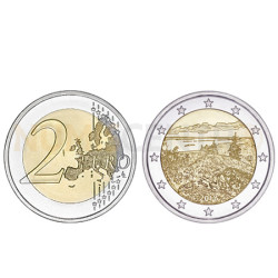 Moeda 2 Euro Parque Natural de Koli Finlândia 2018