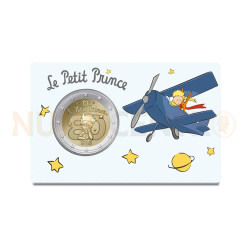 Moeda 2 Euro Pequeno Principe França 2026 Avion