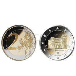 Moeda 2 Euro Alemanha 2017 A Porta Nigra