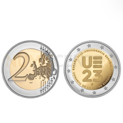 Moeda 2 Euro Presidência do Conselho da UE Espanha 2023