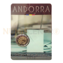 2 Euros Reconhecimento da Maioridade - Andorra 2015