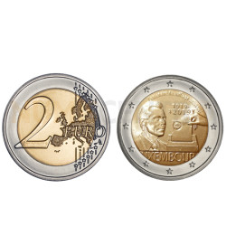 Moeda 2 Euro Sufrágio Universal do Luxemburgo 2019