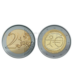 2 Euros 10 Aniversário da UEM Portugal 2009