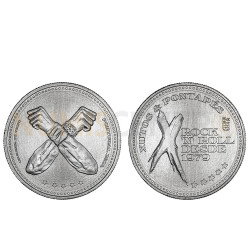 Moeda 5 Euros Xutos e Pontapés Portugal 2024 Cuproníquel