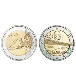 Moeda 2 Euro Ponte Charlotte - Luxemburgo 2016