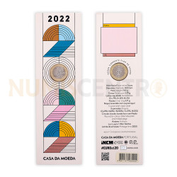 Moeda 1€ da Comemoração Portugal 2022