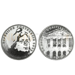Moeda Comemorativa 2,50€ 50 Anos da Constituição de 1976 Portugal 2026 Cuproníquel