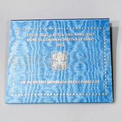 Moeda 2 Euros viI Encontro Mundial da Familia Vaticano 2012