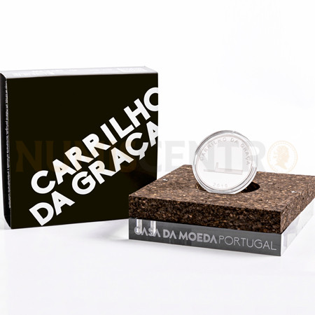 Moeda 7,5€ Carrilho da Graça Prata Proof Portugal 2019